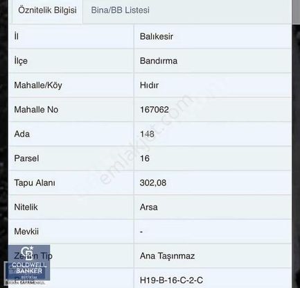 Hıdır'da Yatırımlık Arsa