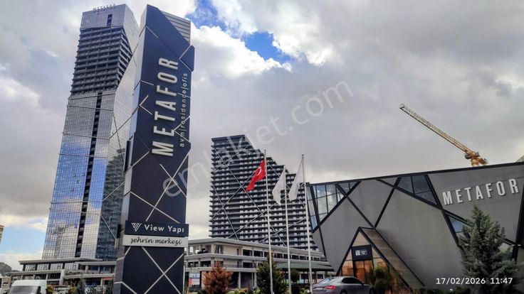 Metafor Ankara Flatta Kiralık 1+1 Rezidans