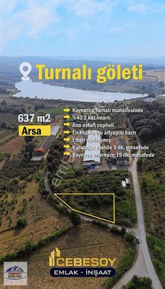 Cebesoy Emlak'tan Turnalı Mahallesinde Müstakil Parsel