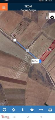 Burdur Yeşilova Çuvallı Köyü Satılık Tarla