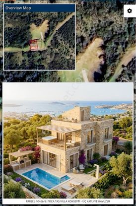 İzmir Yenifoça Sazlıca'da 237 M2 3 Kat İmarlı Satılık Arsa