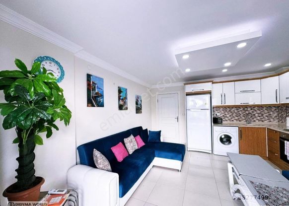 Didim Hisarda Havuzlu Sitede Satılık 1+1 Daire