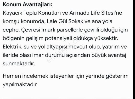 Sahibinden Yeşilkent Yeni Cezaevi Yanı