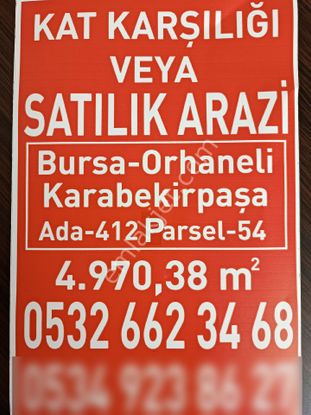 Sahibinden Satılık Veya Kat Karşılığı Arazi