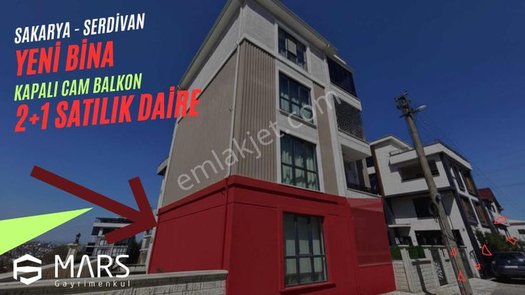 Serdivan | Yeni Bina | Eşyalı | Kiracısız | 2+1 Daire