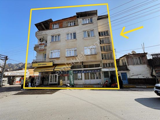Nazilli Hürriyet Caddesinde Komple Satılık Bina + Dükkan