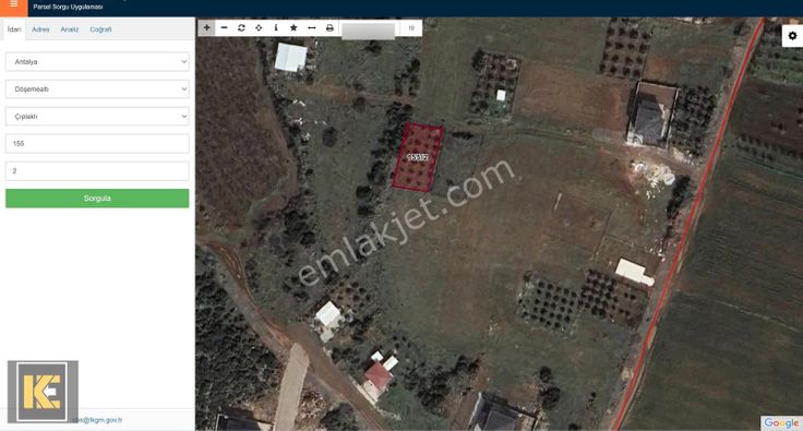 Kaan'dan...çıplaklı'da 421m2 2 Kata İmarlı Villa Parseli...