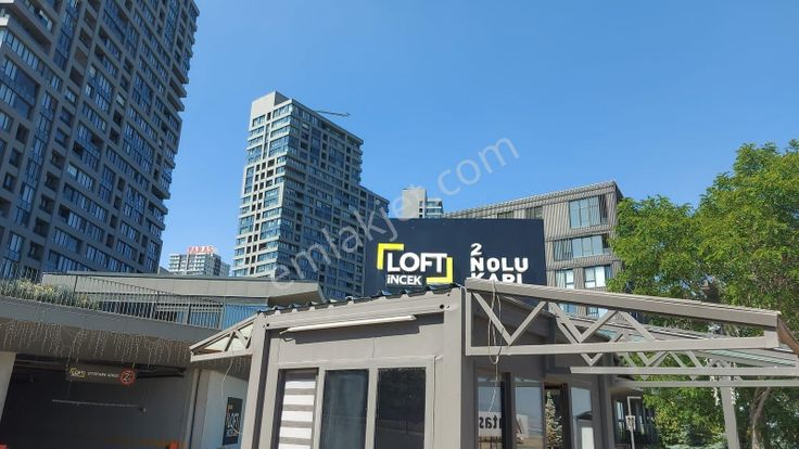 ''e.efor''dan İncek Loft'ta Eşyalı 1+1 Kiralık Daire