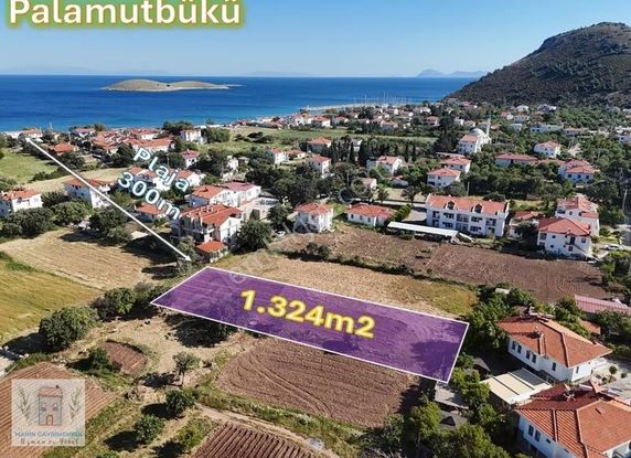 Marinden Palamutbükü'nde 1.324 M2 İmar İçi Arsa