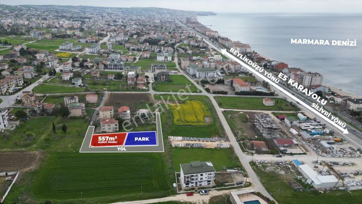 Celalıyede E5 Ve Denıze 300 M Mesafede 557 M² Konut İmarlı Arsa