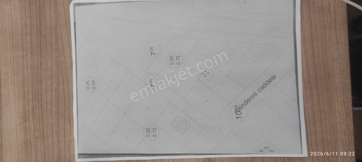 Sahibinden Köprübaşı Merkezde 552 M2 3 Kat İmarlı Arsa