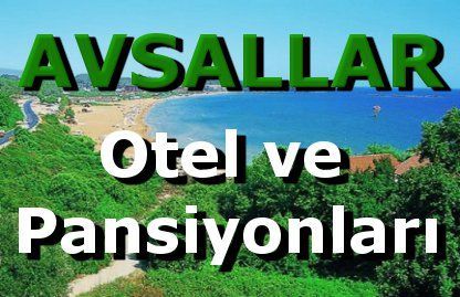 avsallar otel ve pansiyonlari