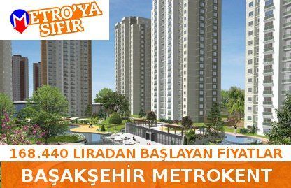 kiptas basaksehir metrokent te 168 440 liraya emlakjet haberleri