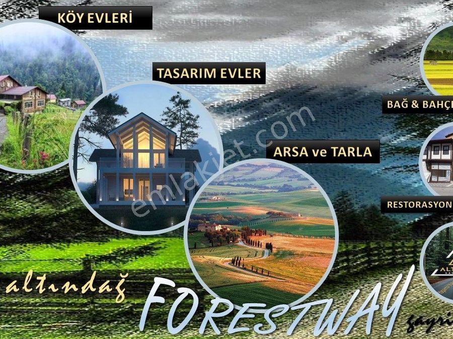 bolu satilik dag evi emlakjet