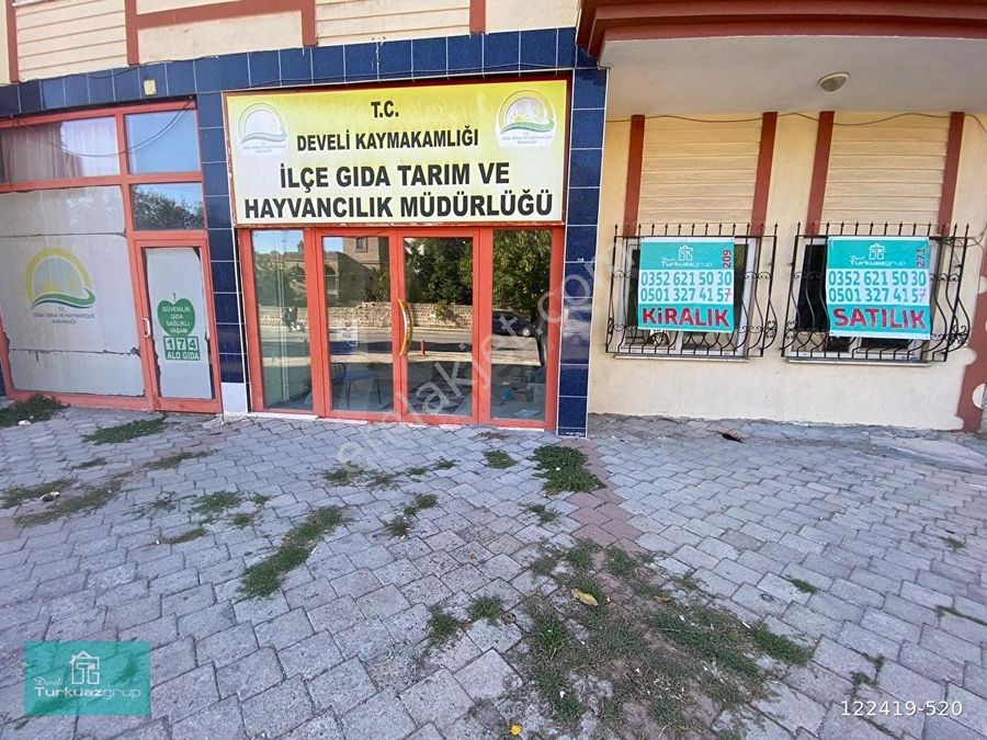 kayseri develi kiralik isyeri emlakjet