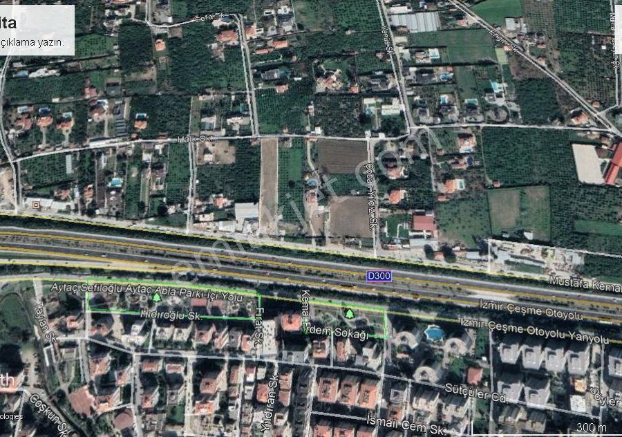 Izmir Narlidere Sahilevleri Mahallesi Satilik Arsa Ilanlari Ve Fiyatlari