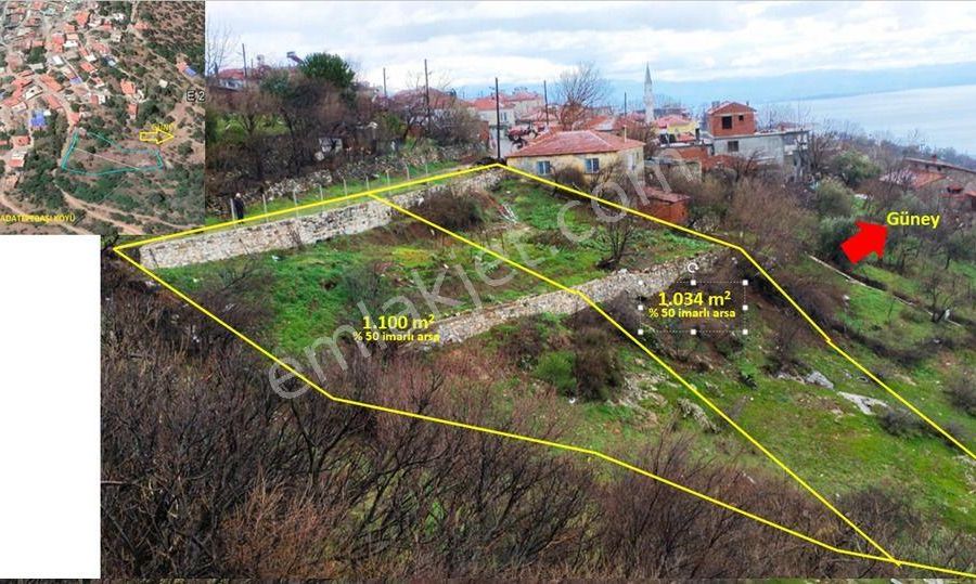 ayvacik tuztasi koyu satilik konut imarli emlakjet
